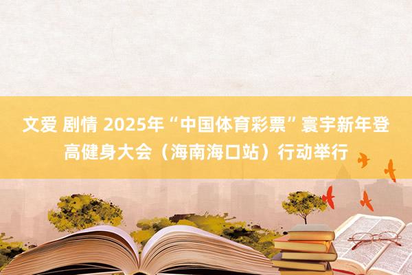 文爱 剧情 2025年“中国体育彩票”寰宇新年登高健身大会（海南海口站）行动举行