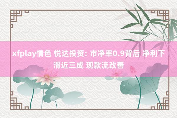 xfplay情色 悦达投资: 市净率0.9背后 净利下滑近三成 现款流改善