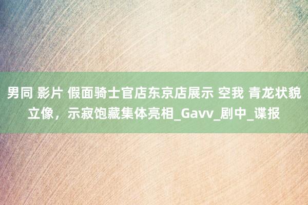 男同 影片 假面骑士官店东京店展示 空我 青龙状貌立像，示寂饱藏集体亮相_Gavv_剧中_谍报